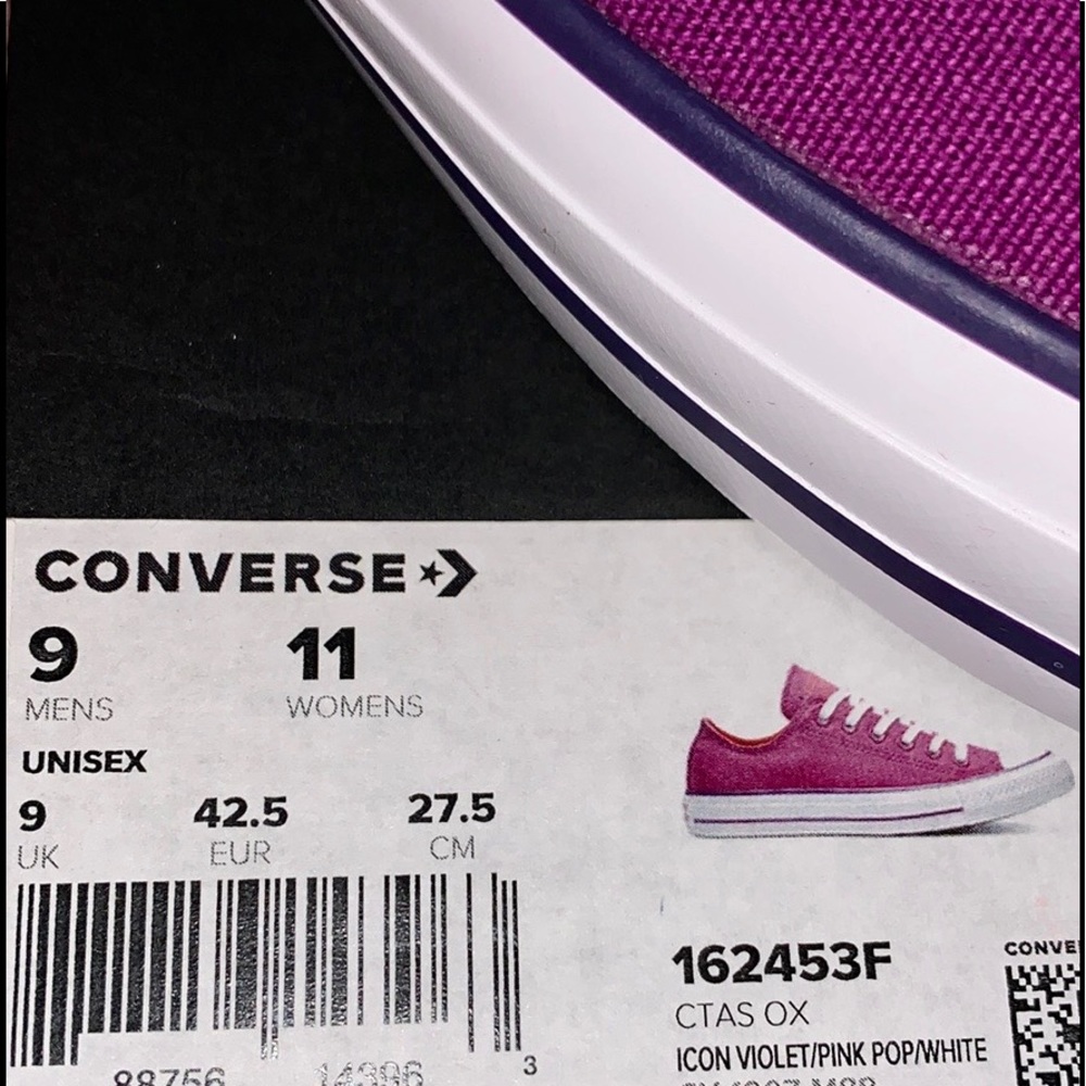 >💟CONVERSE CHUCK TAYLOR ALL STAR OX ICONIC UNISEX BRAND NEW BASKETBALL SHOE 😍 - Picture 5 of 13